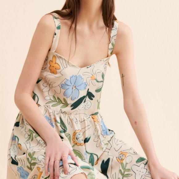 Eve Gravel Dresses & Skirts - Eve Gravel Lily Dress - Floral fun pattern - Size Medium